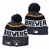 Milwaukee Brewers Knit Hat YD (1),baseball caps,new era cap wholesale,wholesale hats